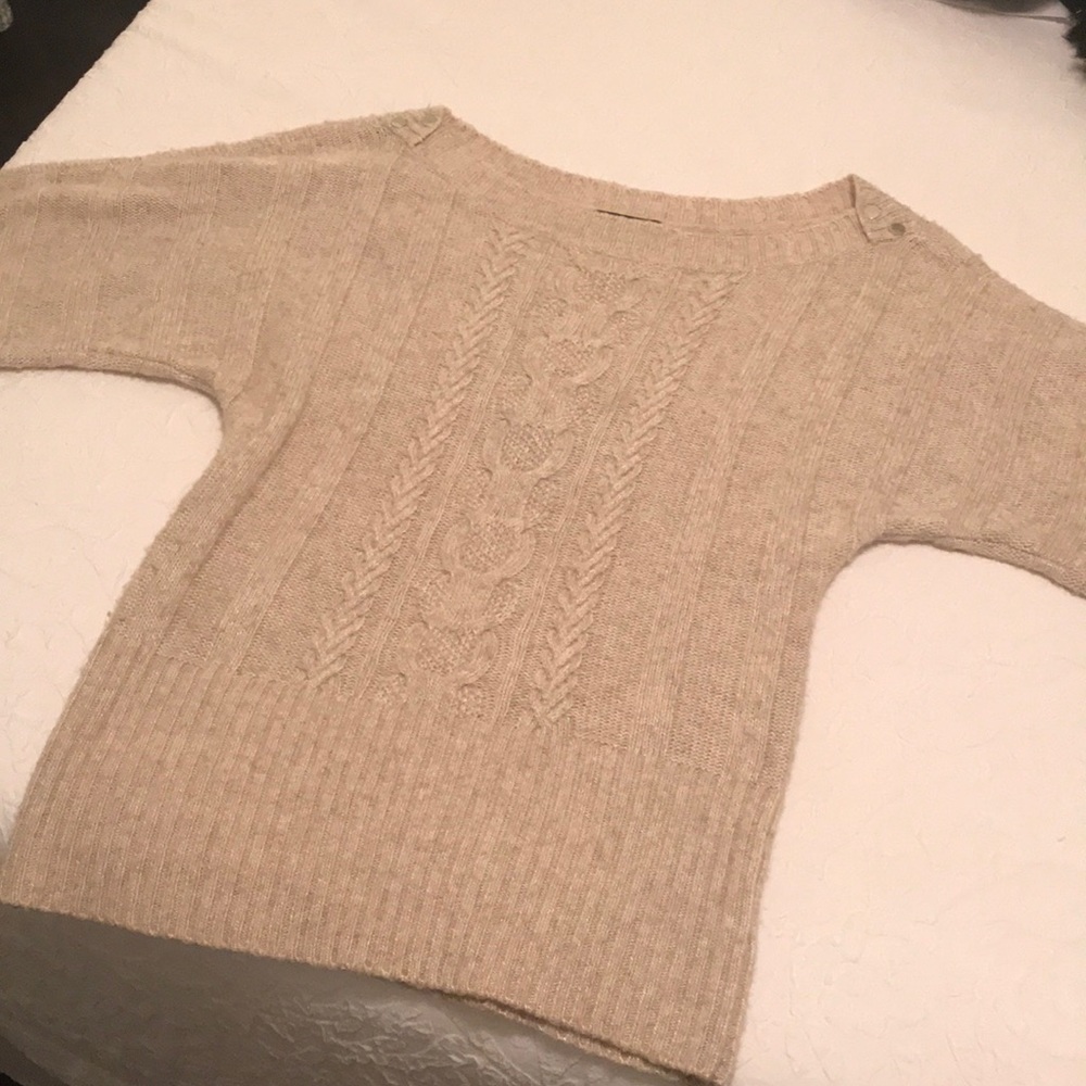 Knit style sweater